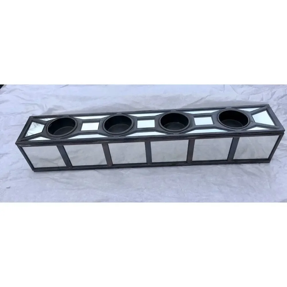 Pier 1 Mirror Glass Votive Taper Candle Holder 15